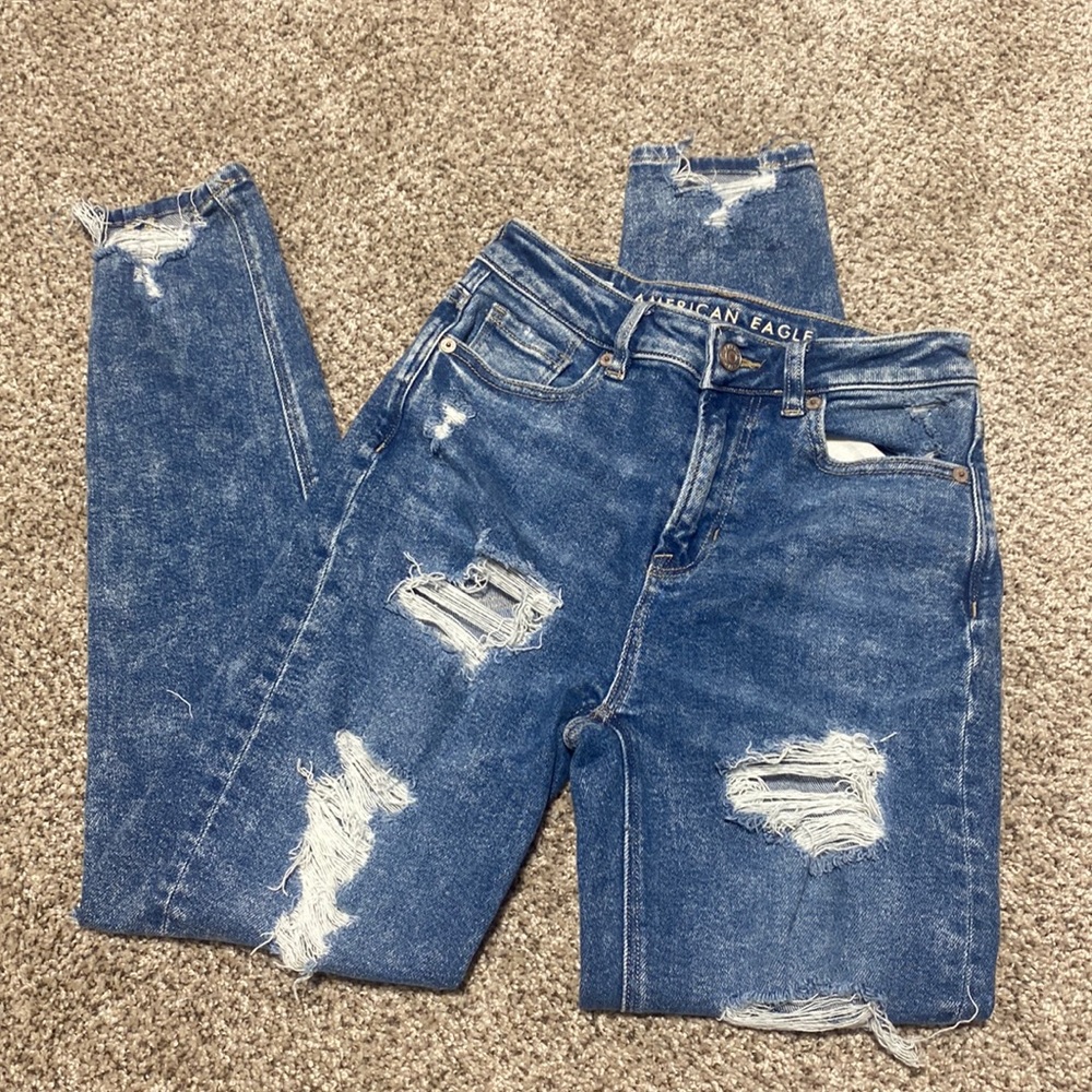 American Eagle Stretch Mom Jean